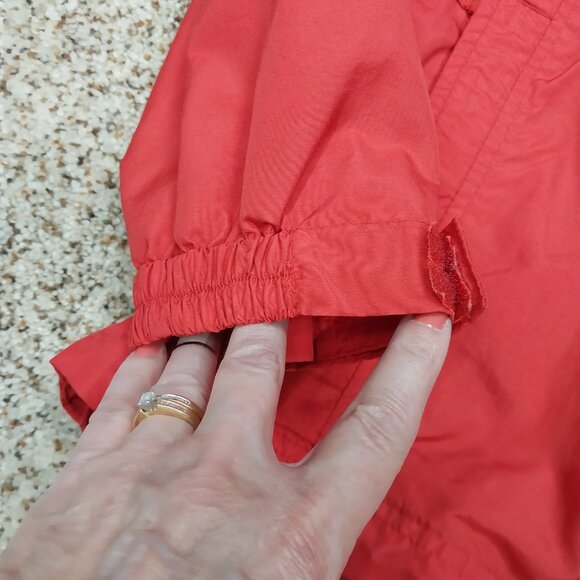 3161 Size XL S & B Active Hooded Rain Jacket In Red - Picture 4 of 12